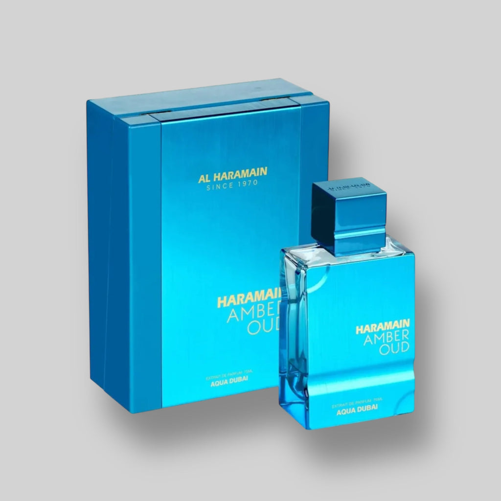 PERFUME AL HARAMAIN AMBER OUD AQUA DUBAI