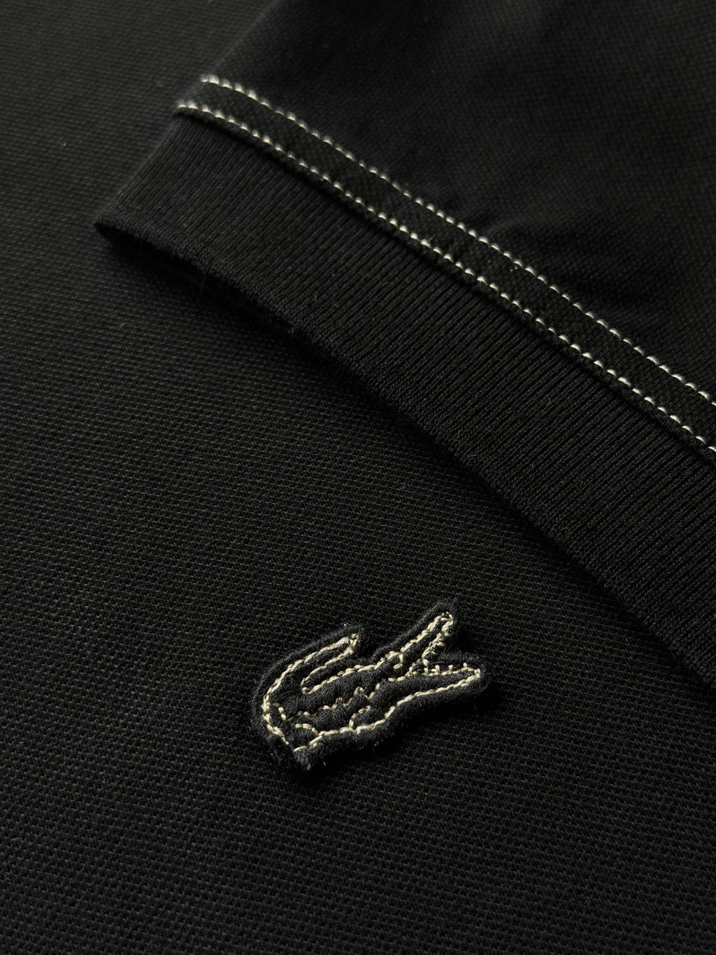 PLAYERA POLO LACOSTE NEGRO