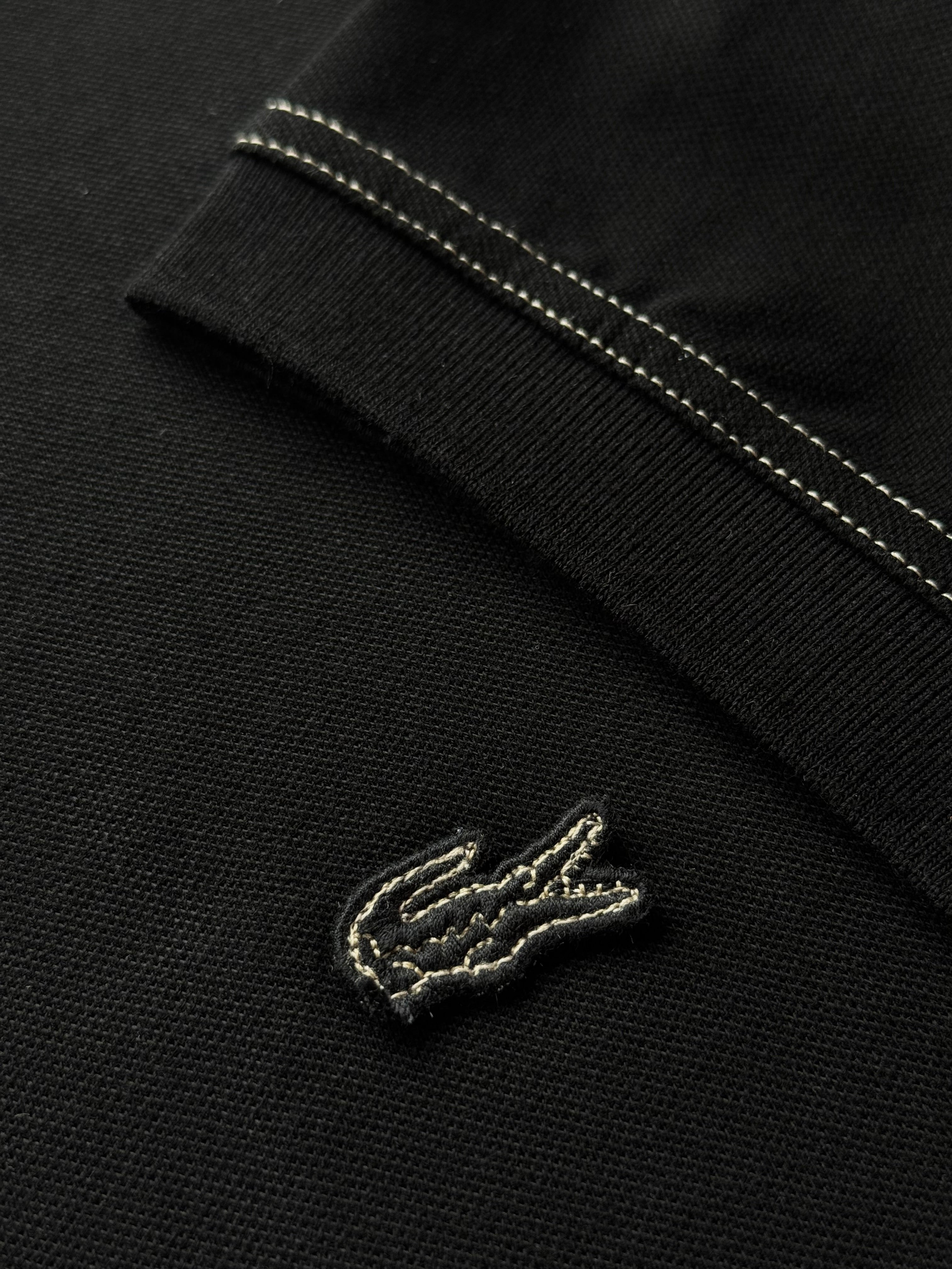 PLAYERA POLO LACOSTE NEGRO
